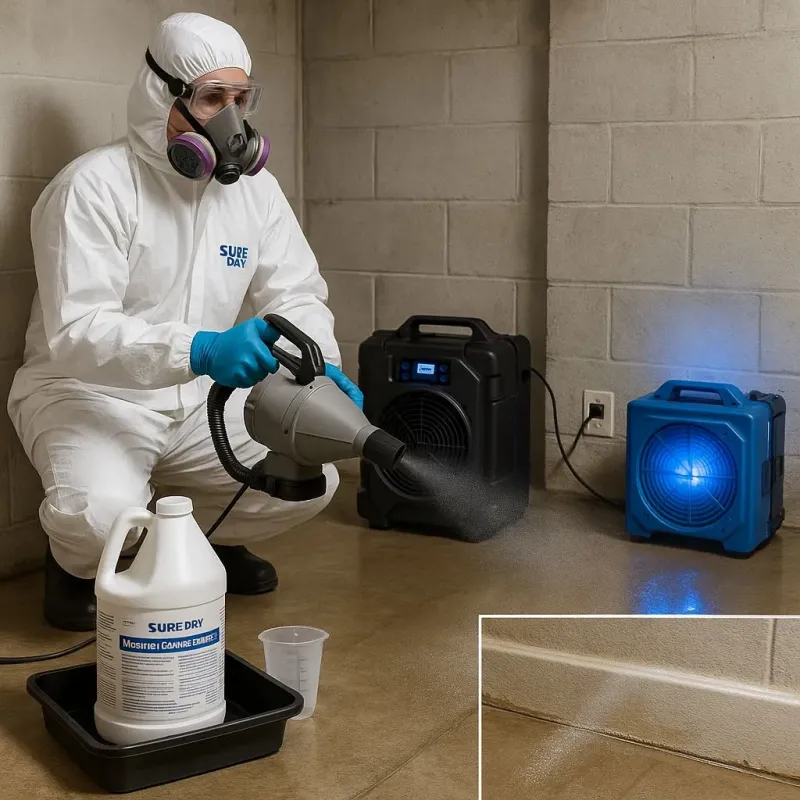 Sanitization and Odor Removal process in Takoma Park, MD