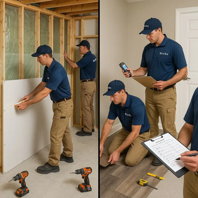 Repairs and Reconstruction process in Takoma Park, MD